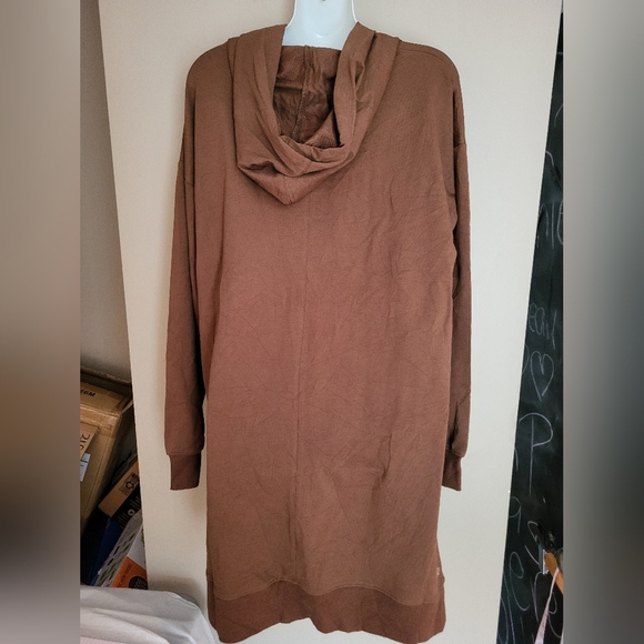 NEW The Drop Brown Sweatshirt Dress , Size Medium. - Picture 3 of 5